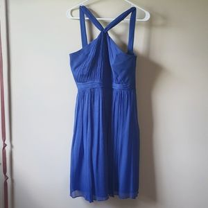 Royal blue J. Crew size 4 dress